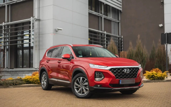 Hyundai Santa Fe cena 124000 przebieg: 86000, rok produkcji 2020 z Uniejów małe 742